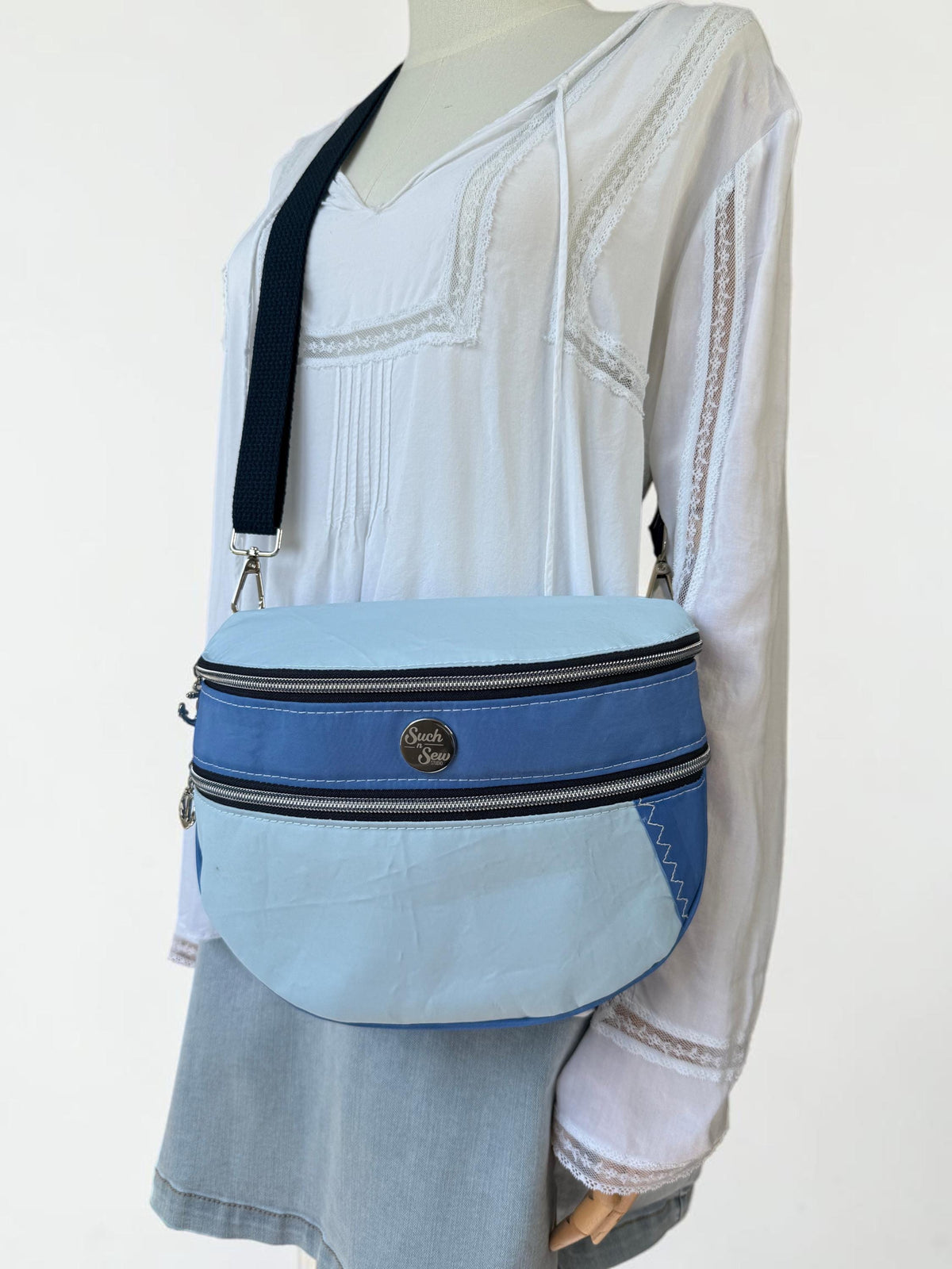 Upcycled Sailcloth Bum Bag Crossbody