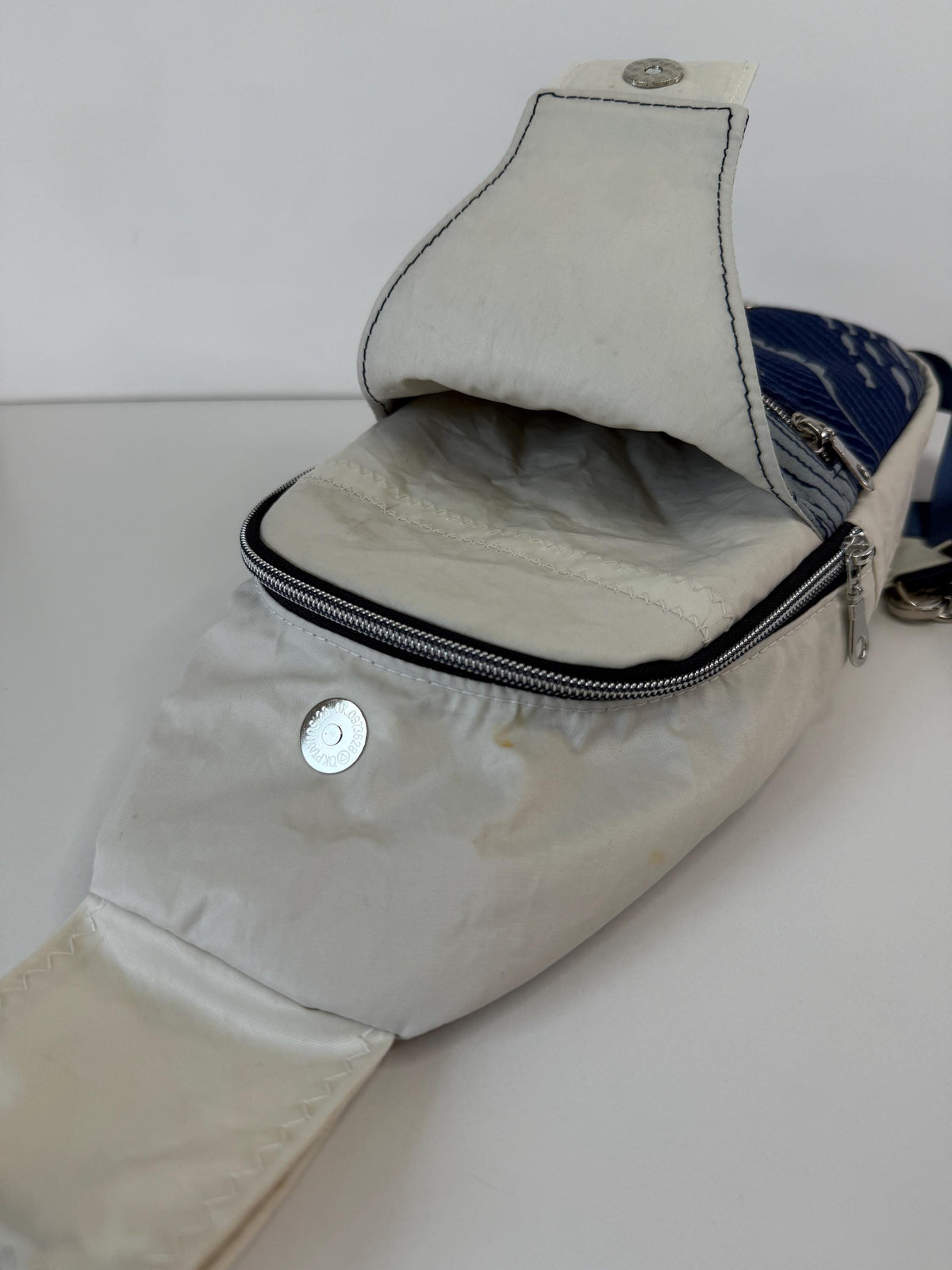 Oh Whale Sailcloth Sling Bag