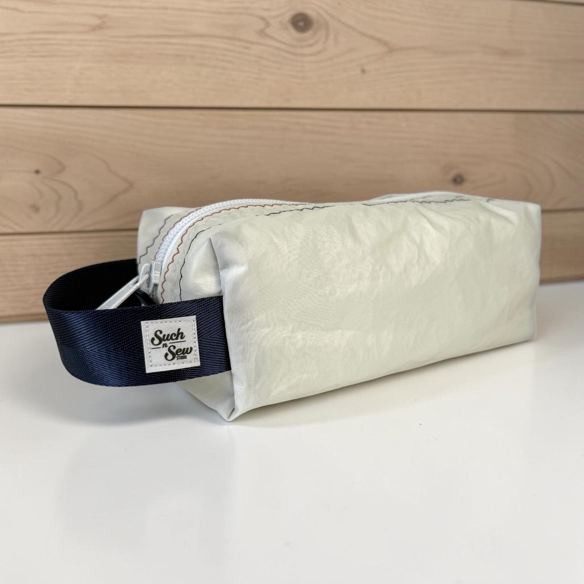 Upcycled Sailcloth Dopp Kit Toiletry Bag