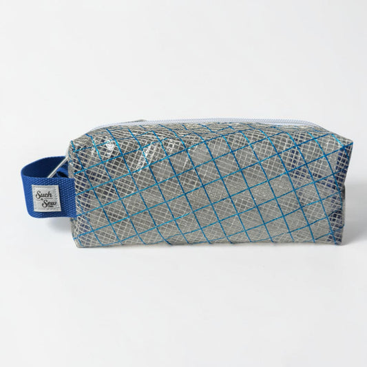 Upcycled Kevlar Sailcloth Dopp Kit Toiletry Bag