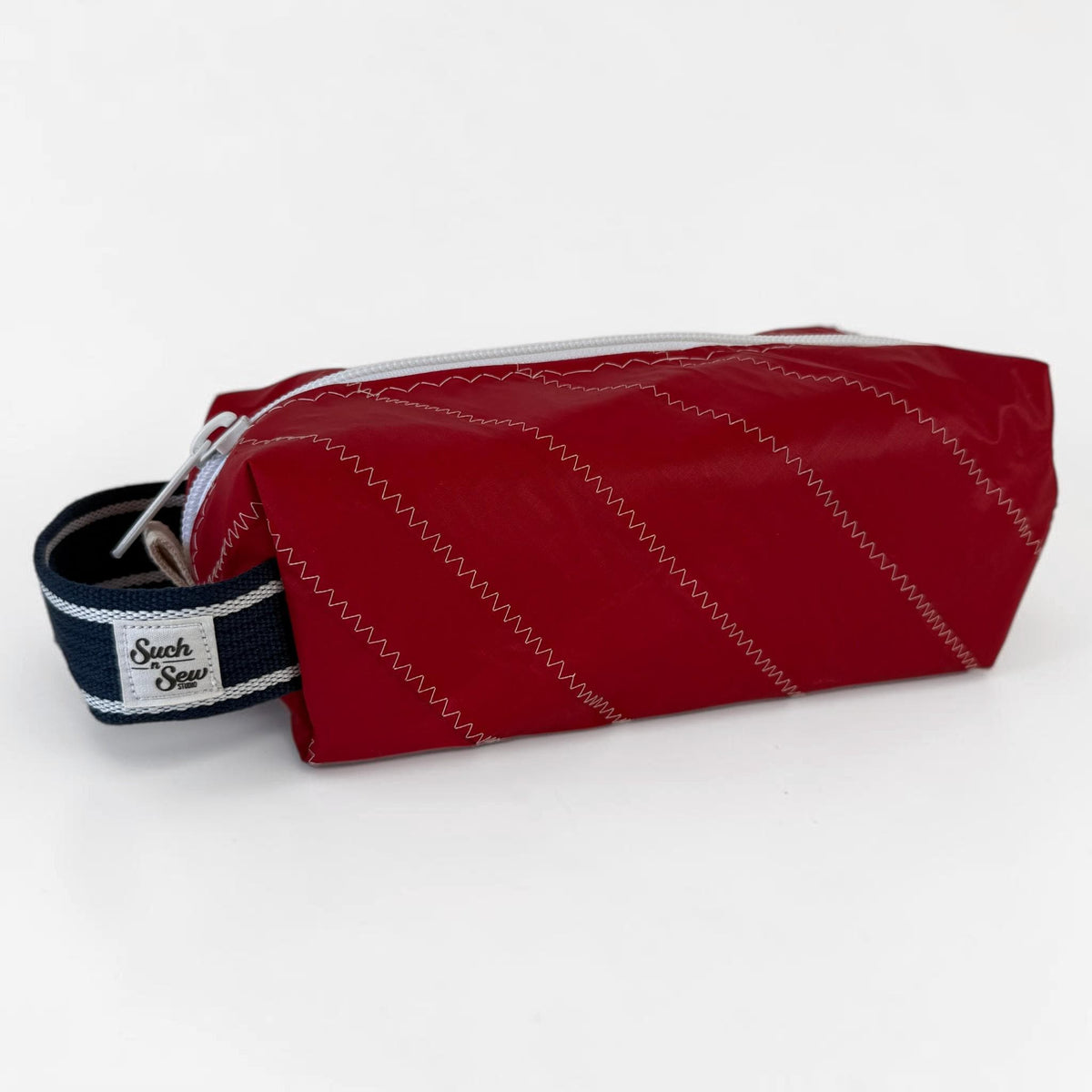 Upcycled Sailcloth Dopp Kit Toiletry Bag