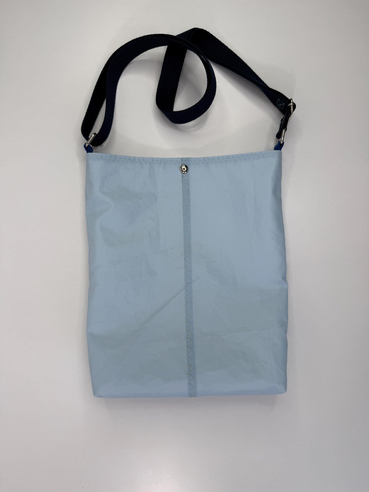 Upcycled Sailcloth Crossbody Tote Bag