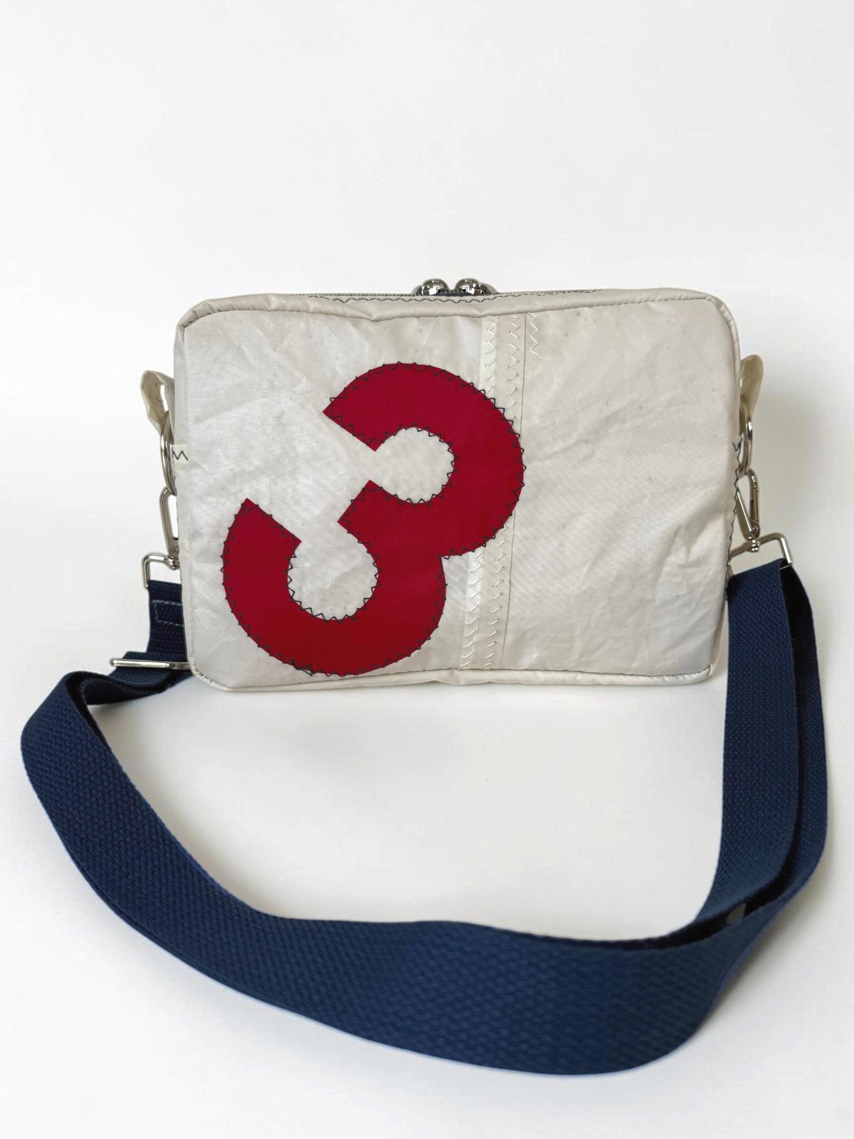 Upcycled Sailcloth Rectangular Crossbody