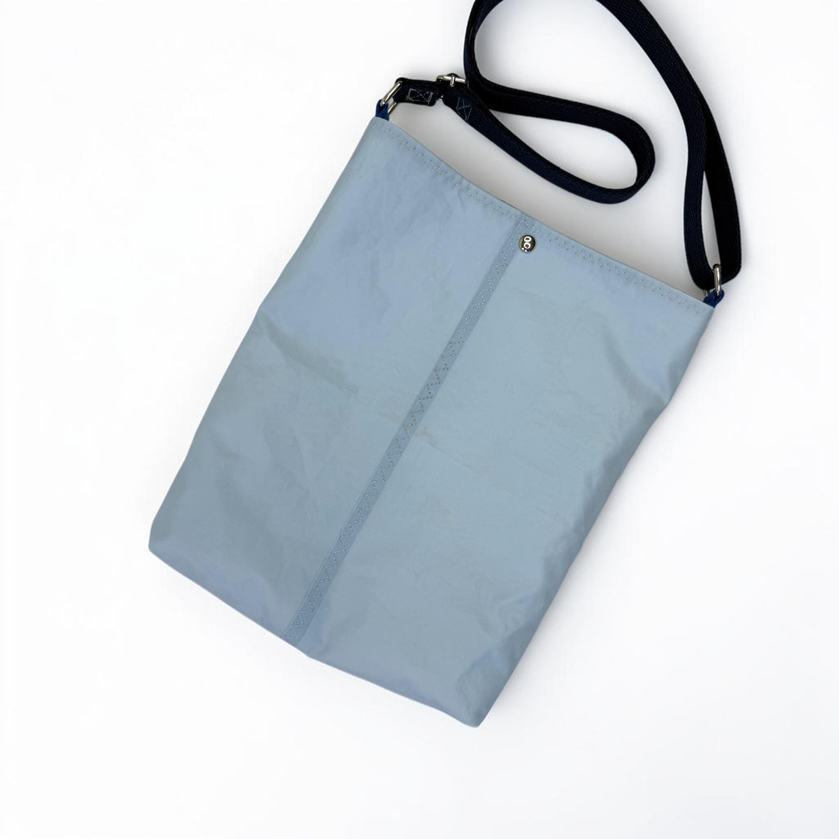 Upcycled Sailcloth Crossbody Tote Bag