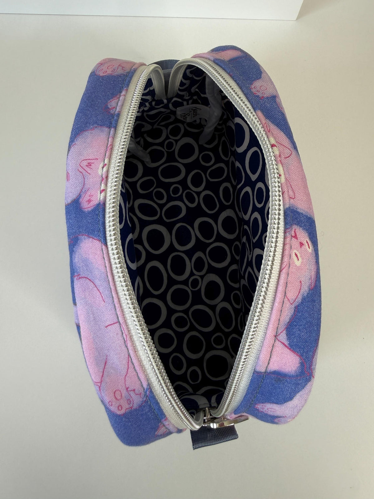 Frisky Persian Cats Arched Zipper Pouch