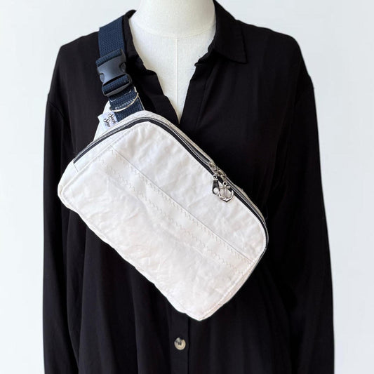 Upcycled Sailcloth Sling Bag Waist Pack