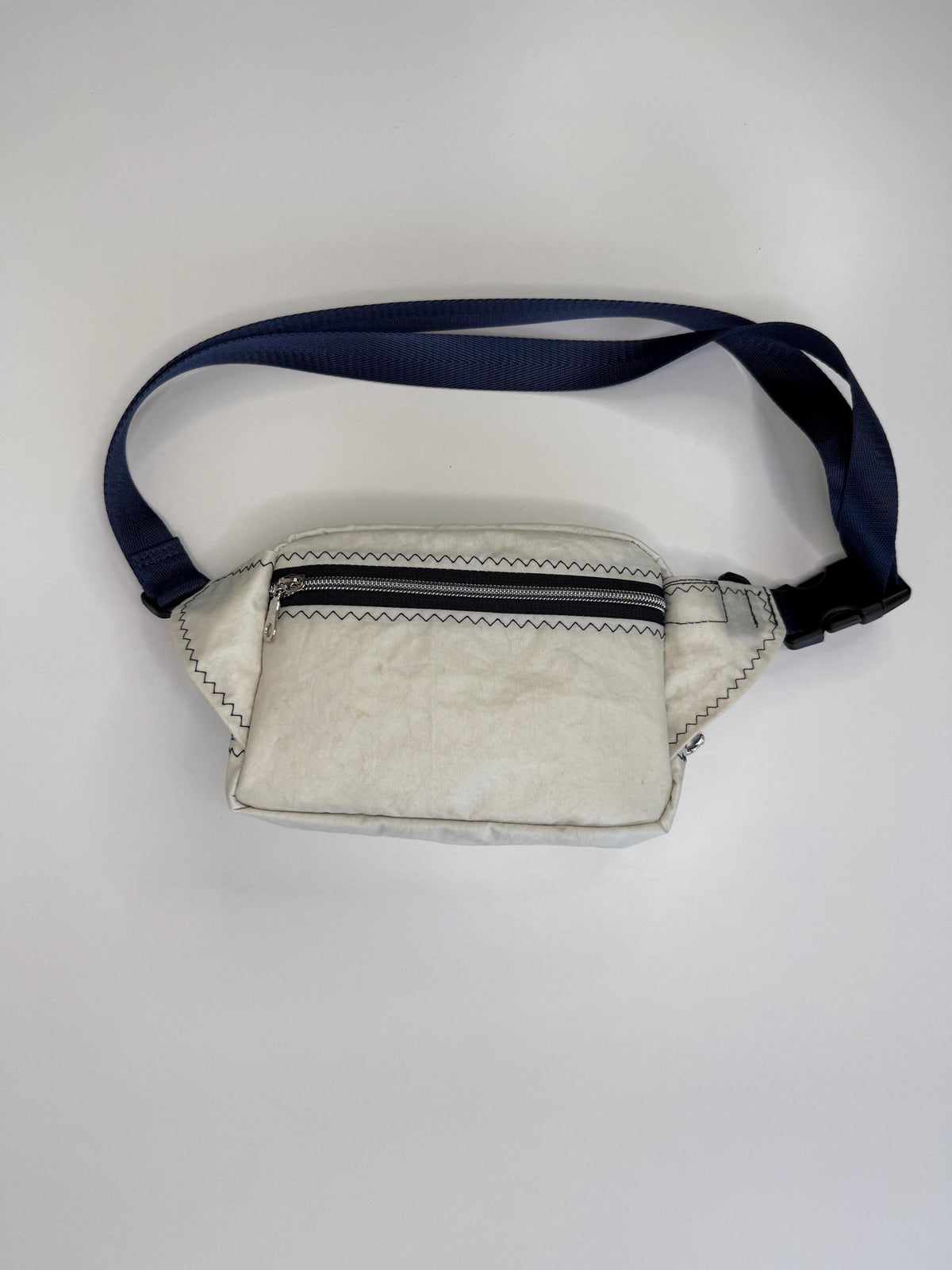 Small Upcycled Sailcloth Sling Bag Waist Pack
