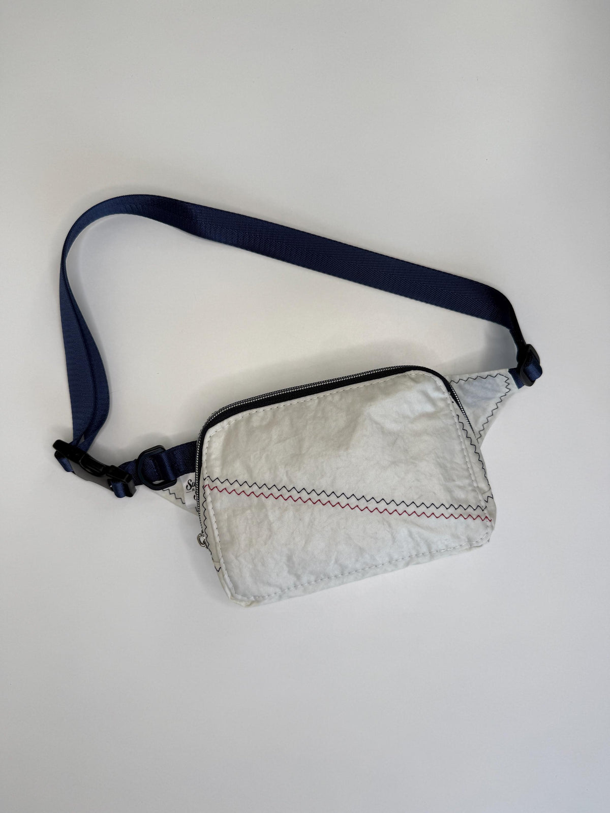 Small Upcycled Sailcloth Sling Bag Waist Pack