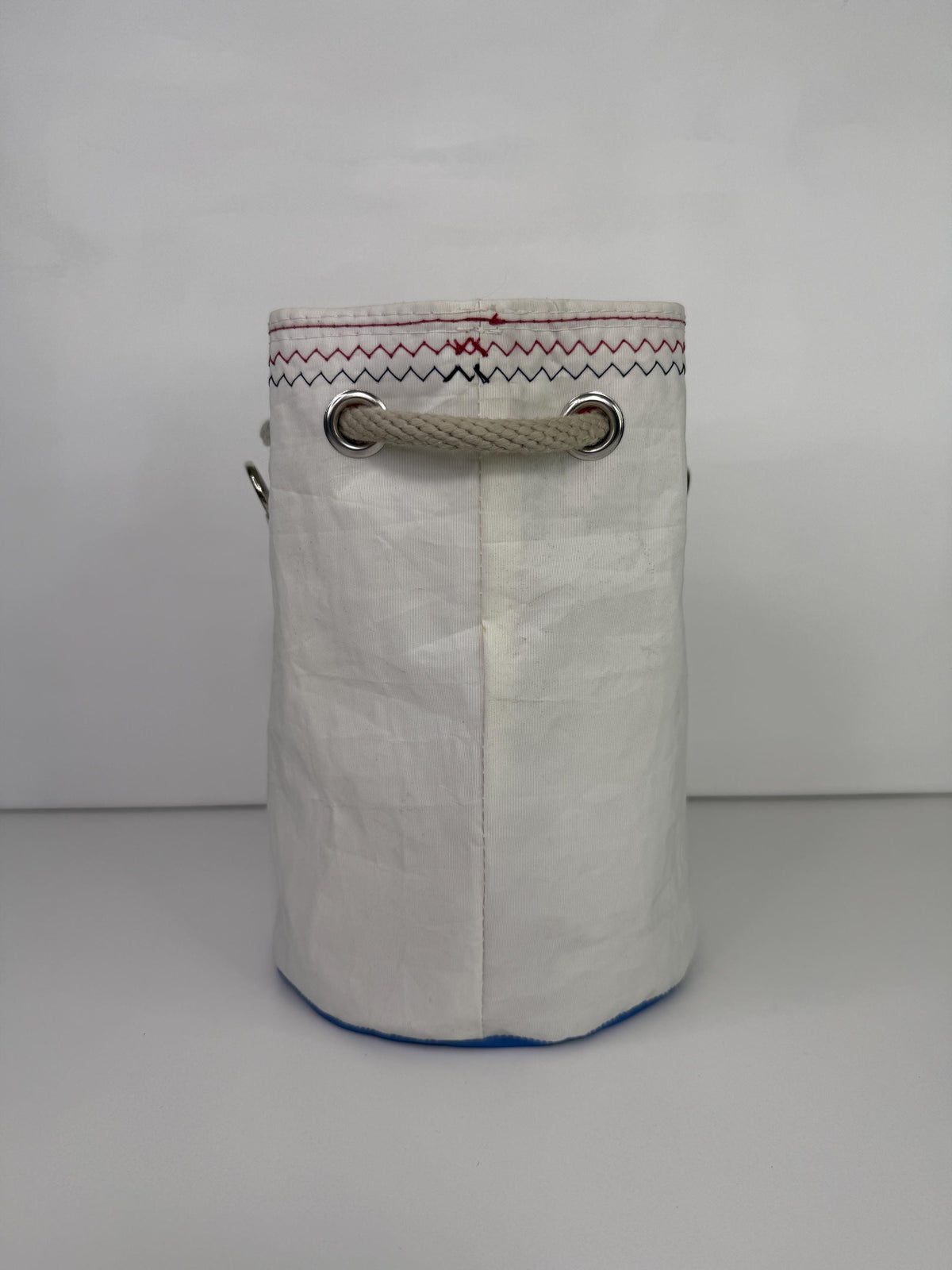 Upcycled Sailcloth Bucket Bag Crossbody Purse