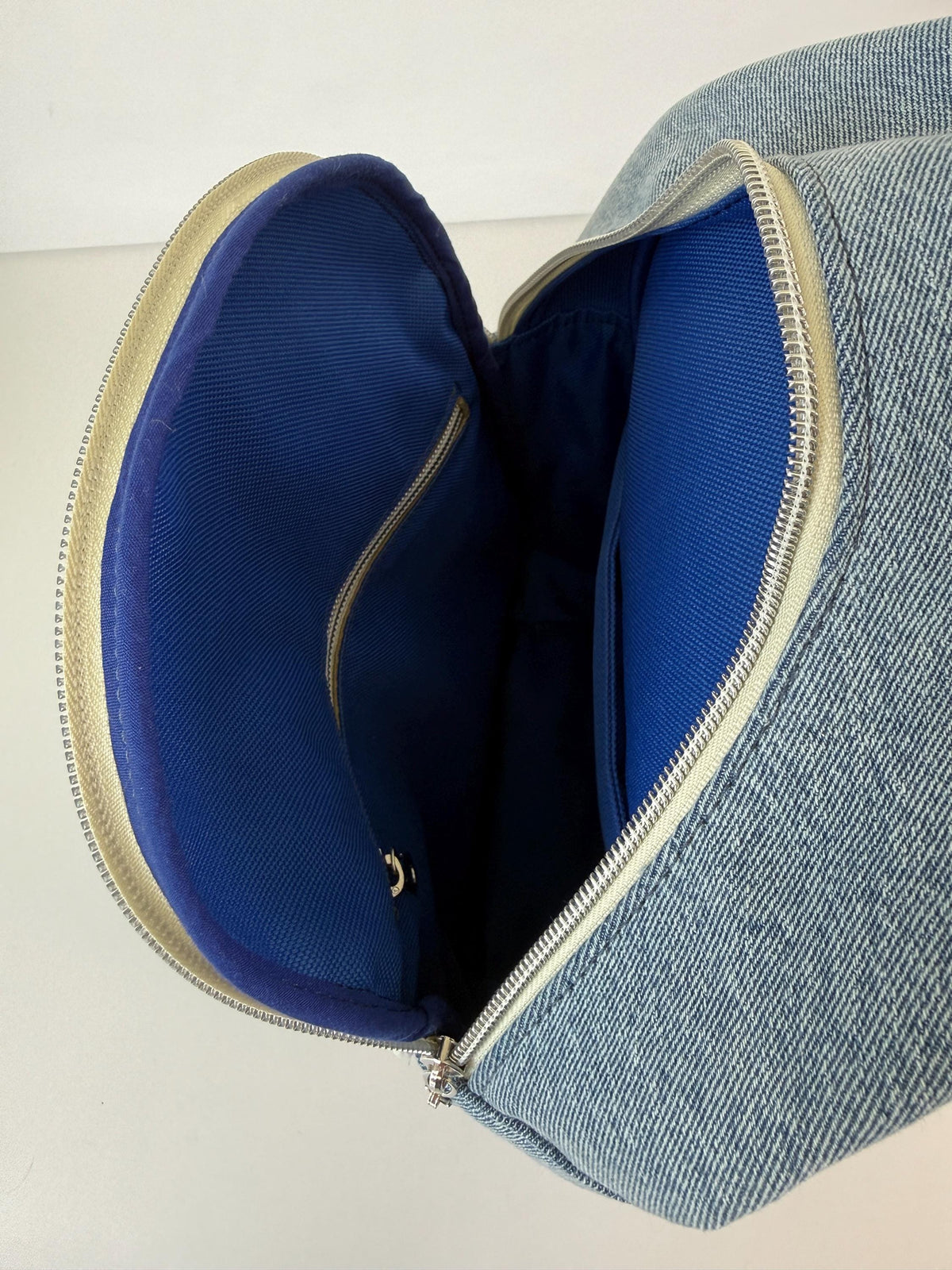 Upcycled Vintage Quilt and Denim Convertible Sling Bag to Backpack